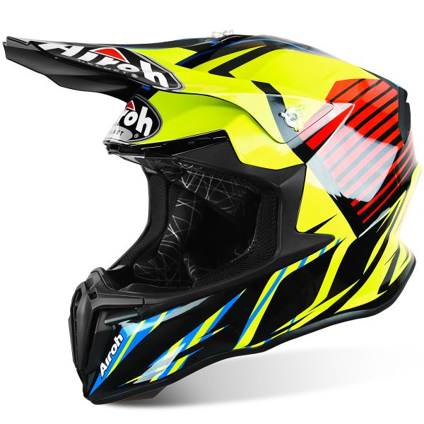 Helmet Airoh Twist Strange Blue At The Best Price Icasquecouk