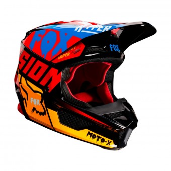 Motocross FOX V1 Czar Black Yellow