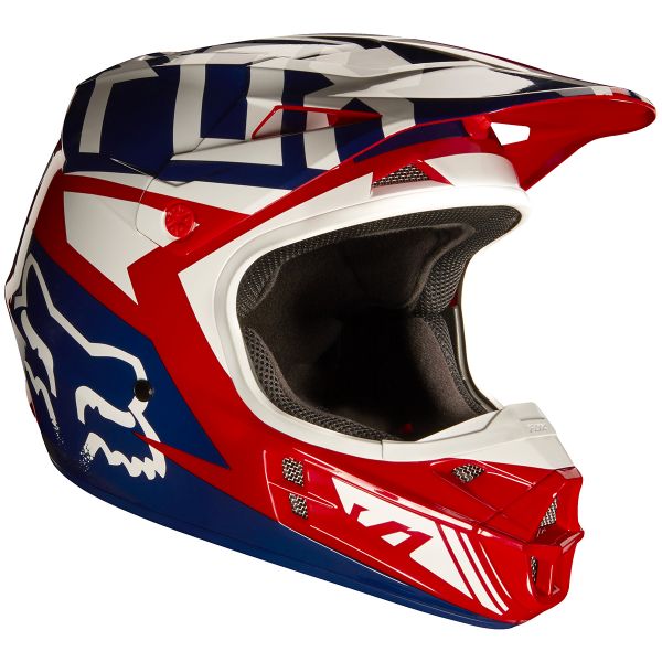Motocross FOX V1 Falcon Red White 054