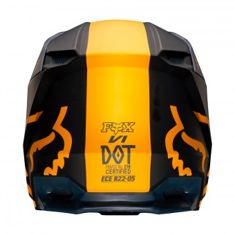 FOX V1 Mata Navy Yellow