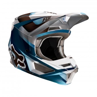 Motocross FOX V1 Motif Blue Grey
