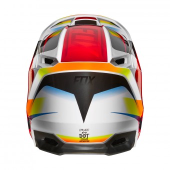 FOX V1 Motif Red White