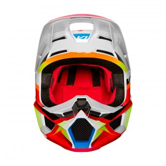 FOX V1 Motif Red White