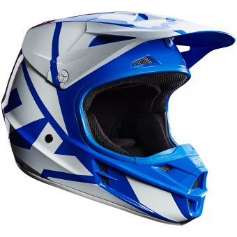 Motocross FOX V1 Race Blue 002