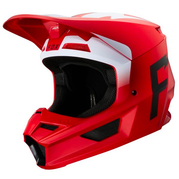 Motocross FOX V1 Werd Flame Red