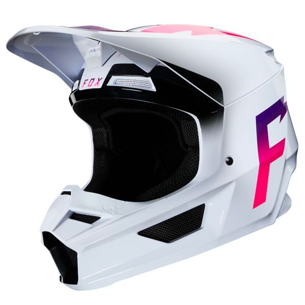 Motocross FOX V1 Werd White