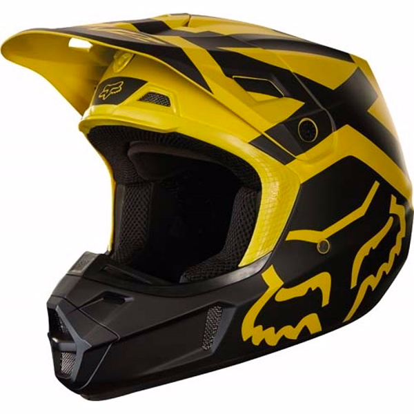 Motocross FOX V2 Preme Dark Yellow