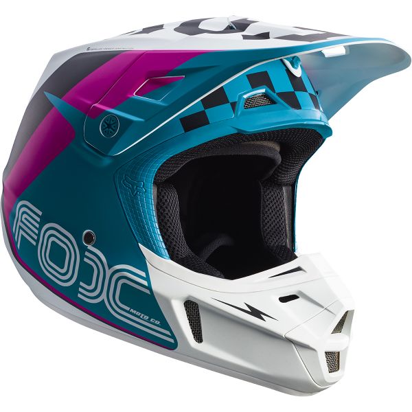 Motocross FOX V2 Rohr Teal 176