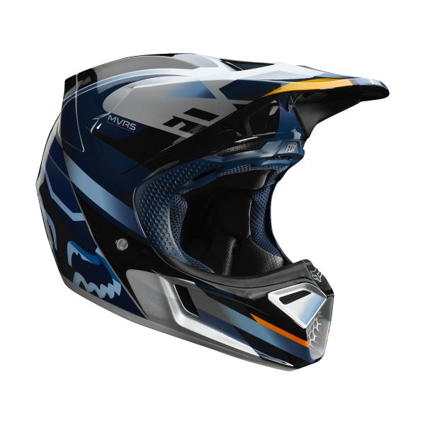 Motocross FOX V3 Motif Blue Silver