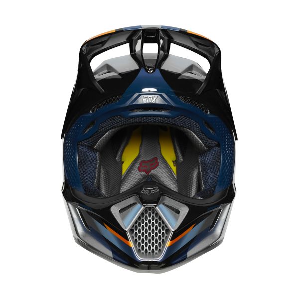 FOX V3 Motif Blue Silver