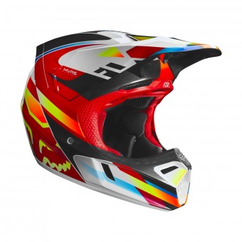 Motocross FOX V3 Motif Red Yellow