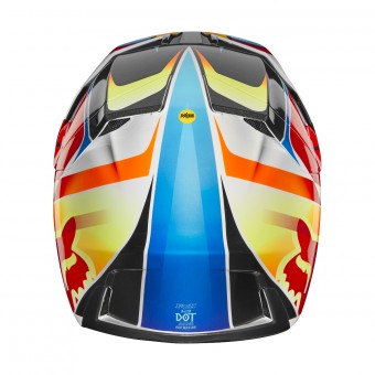 FOX V3 Motif Red Yellow