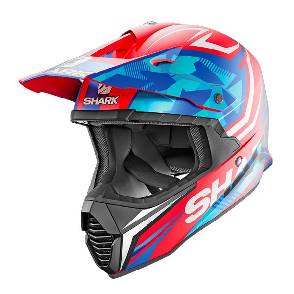 Motocross Shark Varial Replica Tixier Mat RWB