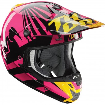 Motocross Thor Verge Dazz Magenta Black