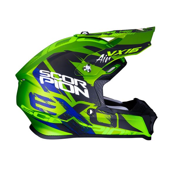 Scorpion VX-16 Air Albion Matt Green Black