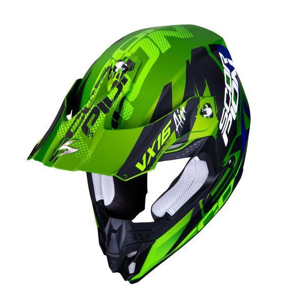 Scorpion VX-16 Air Albion Matt Green Black