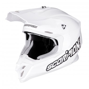Casque Motocross Scorpion VX-16 Air White Casque Motocross Scorpion VX-16 Air White