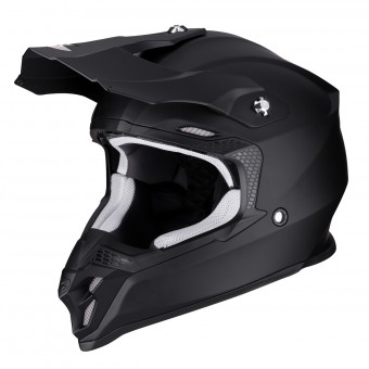 Casque Motocross Scorpion VX-16 Air Matt Black Casque Motocross Scorpion VX-16 Air Matt Black