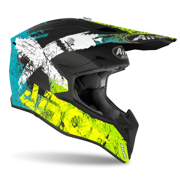 Airoh Helmet Wraap Alien Yellow Matt