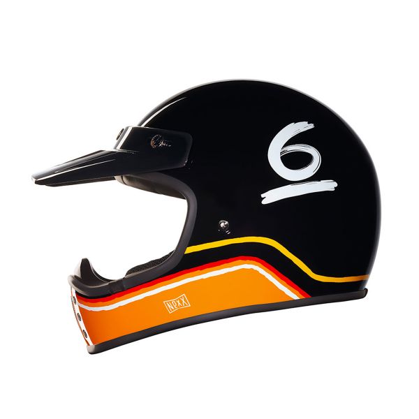 Motocross Nexx X.G200 Flat 6 Black