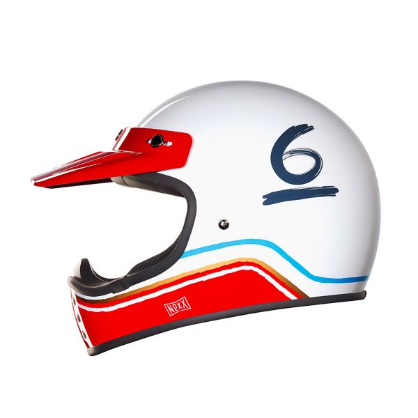 Motocross Nexx X.G200 Flat 6 White Motocross Nexx X.G200 Flat 6 White