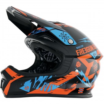 Motocross Freegun XP-4 Trooper Neon Orange Cyan