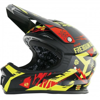 Motocross Freegun XP-4 Trooper Neon Yellow Red