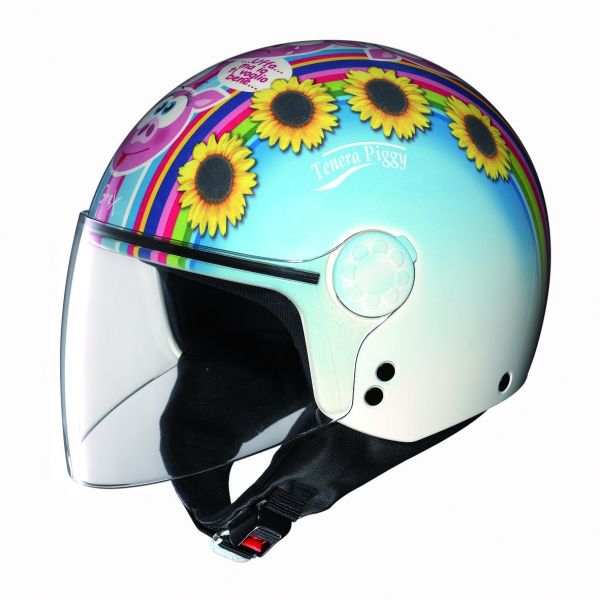 Motorcycle Helmet Grex DJ1 Visor Artwork Piggy 71