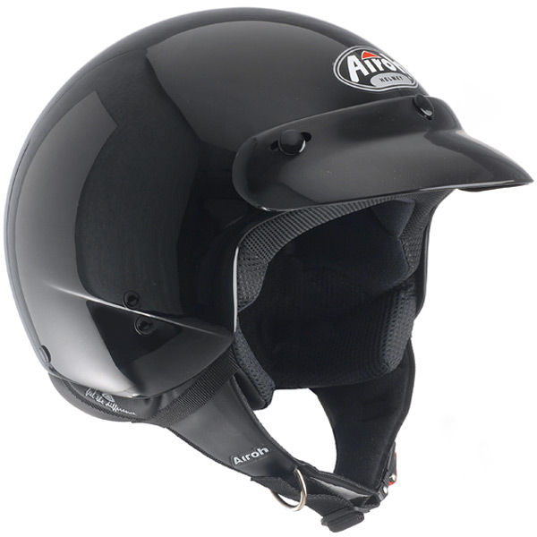 Motorcycle Helmet Airoh Angel Black AGN