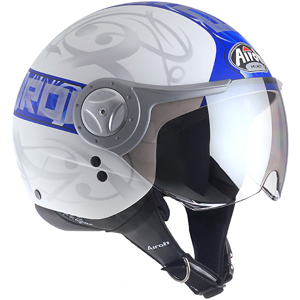Motorcycle Helmet Airoh Naked Funny Blue NFB
