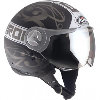 Motorcycle Helmet Airoh Naked Funny Black NFN