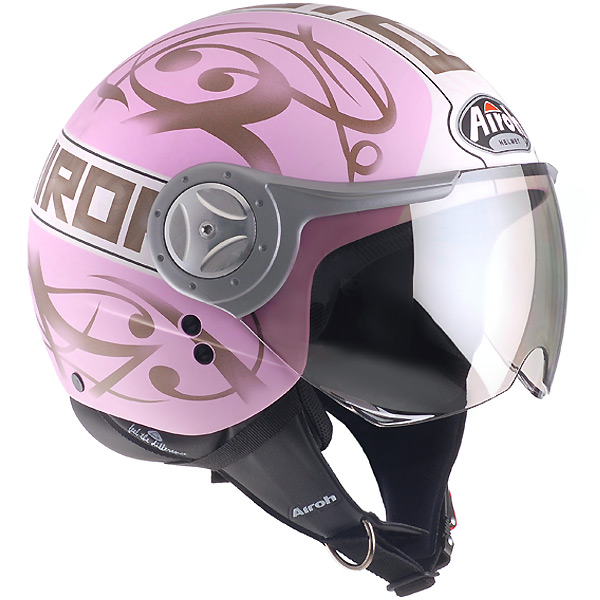 Motorcycle Helmet Airoh Naked Funny Pink NFRO