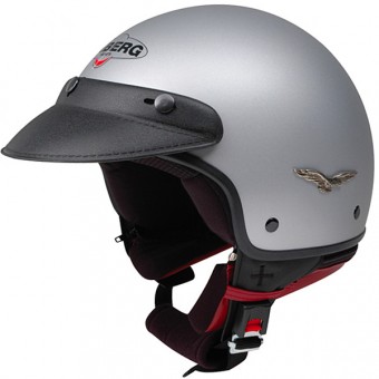 Open Face Caberg Freedom Silver Mat