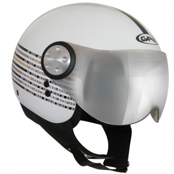 Motorcycle Helmet GPA Trendy Swarovski White
