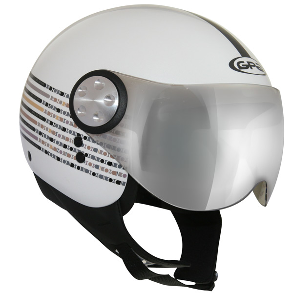 Motorcycle Helmet GPA Trendy Swarovski White