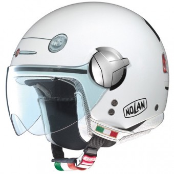 Motorcycle Helmet Nolan N20 Fiat Metal White (140 500)