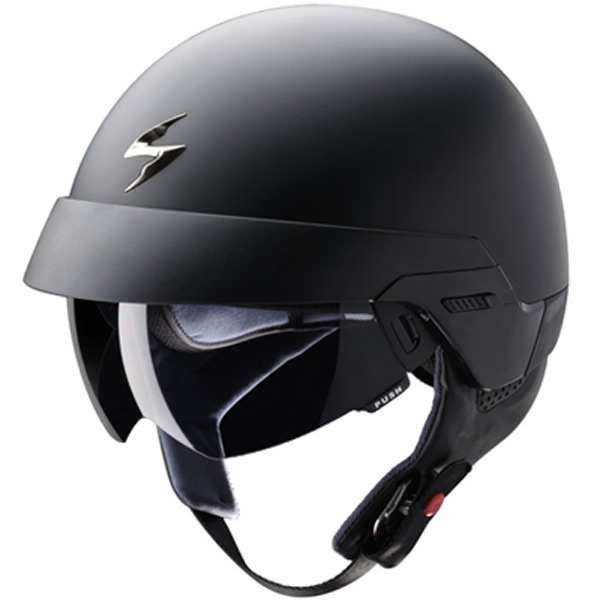 Open Face Scorpion EXO 100 Black Mat Open Face Scorpion EXO 100 Black Mat