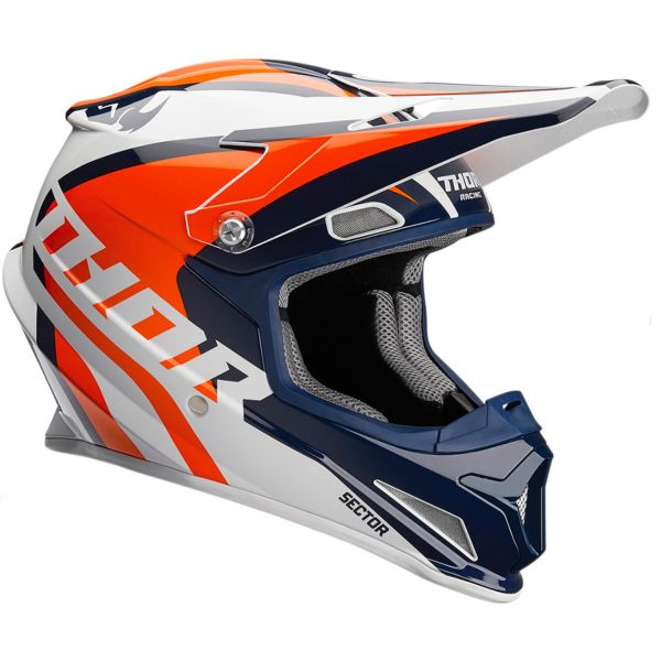 Kids Thor Sector Ricochet Navy Orange White Kid