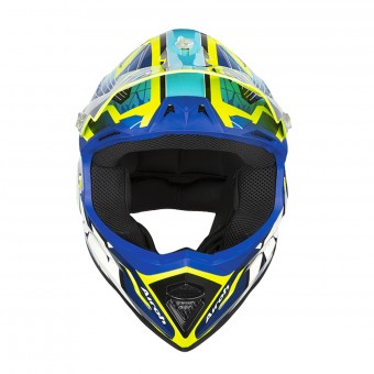 Airoh Archer Bump Blue Yellow