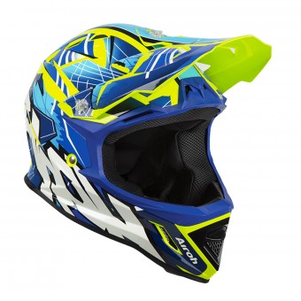Airoh Archer Bump Blue Yellow