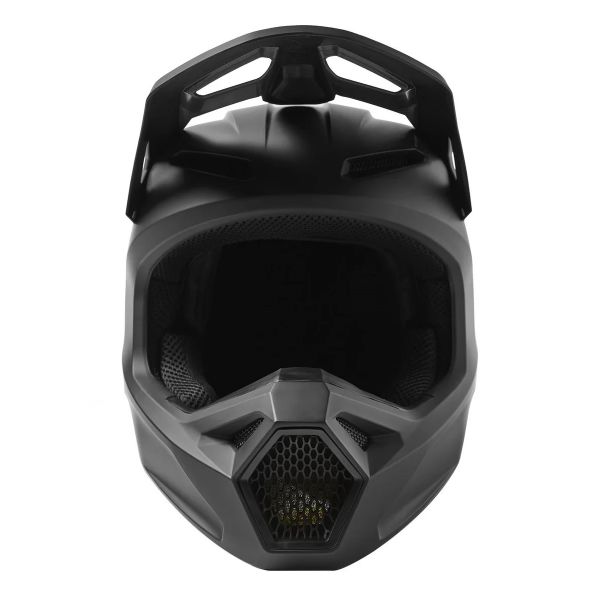 FOX V1 Solid Matte Black Kid