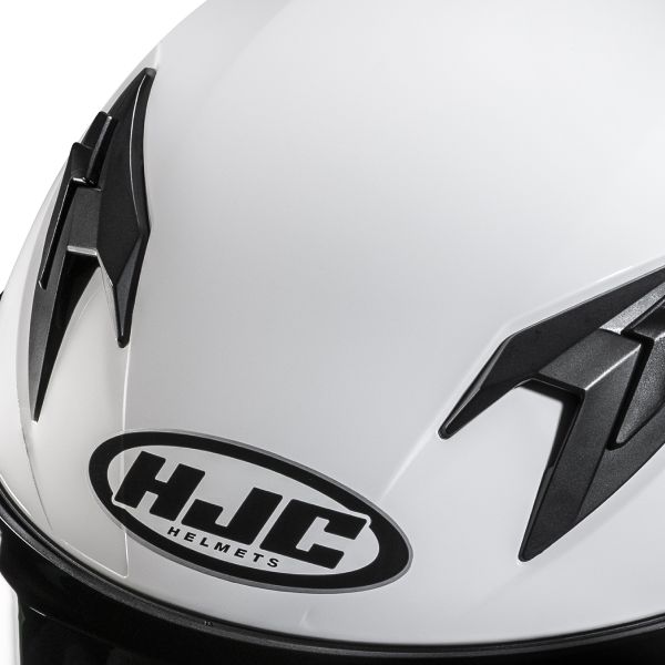 HJC Y10 Pearl White