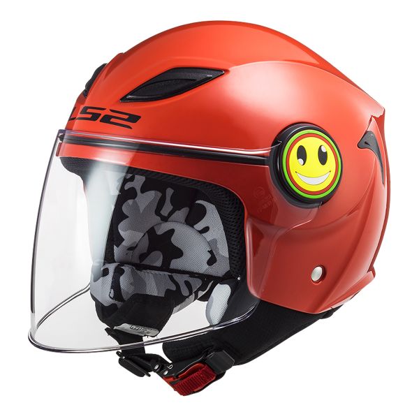 Kids LS2 Funny Red OF602 Kids LS2 Funny Red OF602