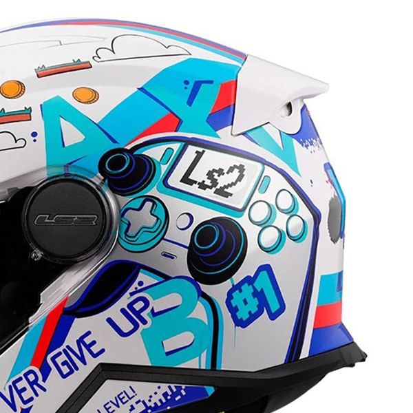 LS2 Kid Next Level White FF812