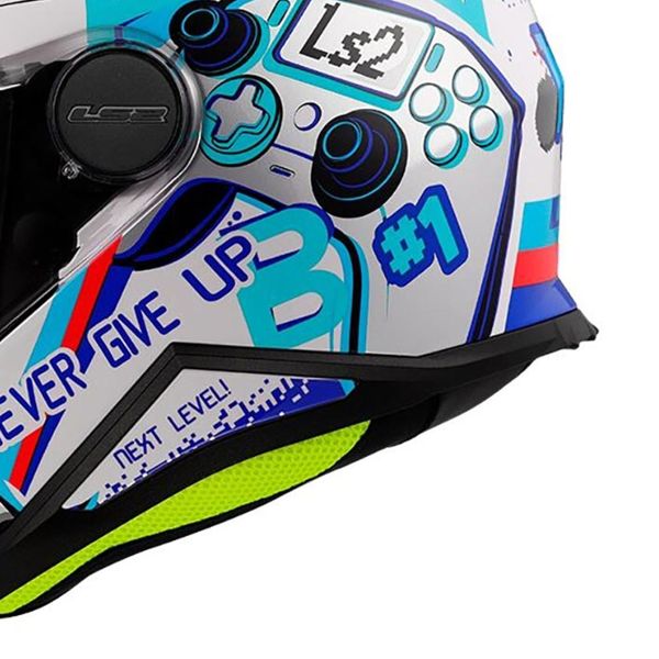 LS2 Kid Next Level White FF812