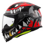 Casque Kids LS2 Kid Punk Grey Red FF812