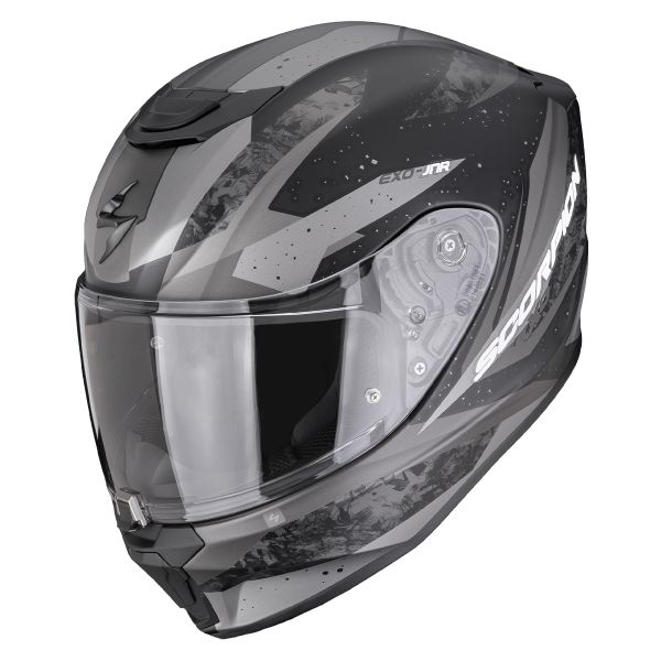 Kids Scorpion Exo-Jnr Air Tako Matt Black Silver