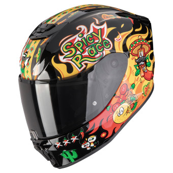Kids Scorpion Exo-Jnr Air Yucatan Black Yellow Red