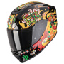 Casque Kids Scorpion Exo-Jnr Air Yucatan Black Yellow Red