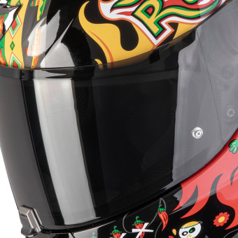 Scorpion Exo-Jnr Air Yucatan Black Yellow Red